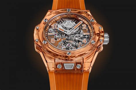 hublot big bang tourbillon automatic orange sapphire|Hublot big bang sapphire.